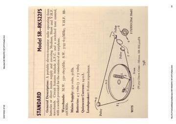 Standard-SR RK522FS-1973.RTV.Radio preview